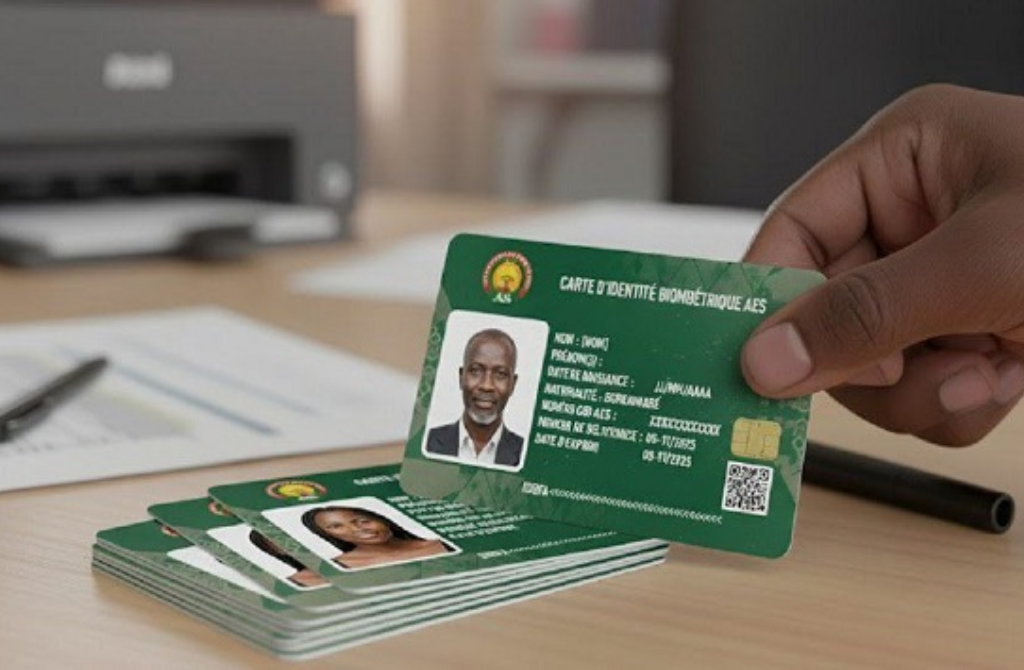 Carte biometrique AES