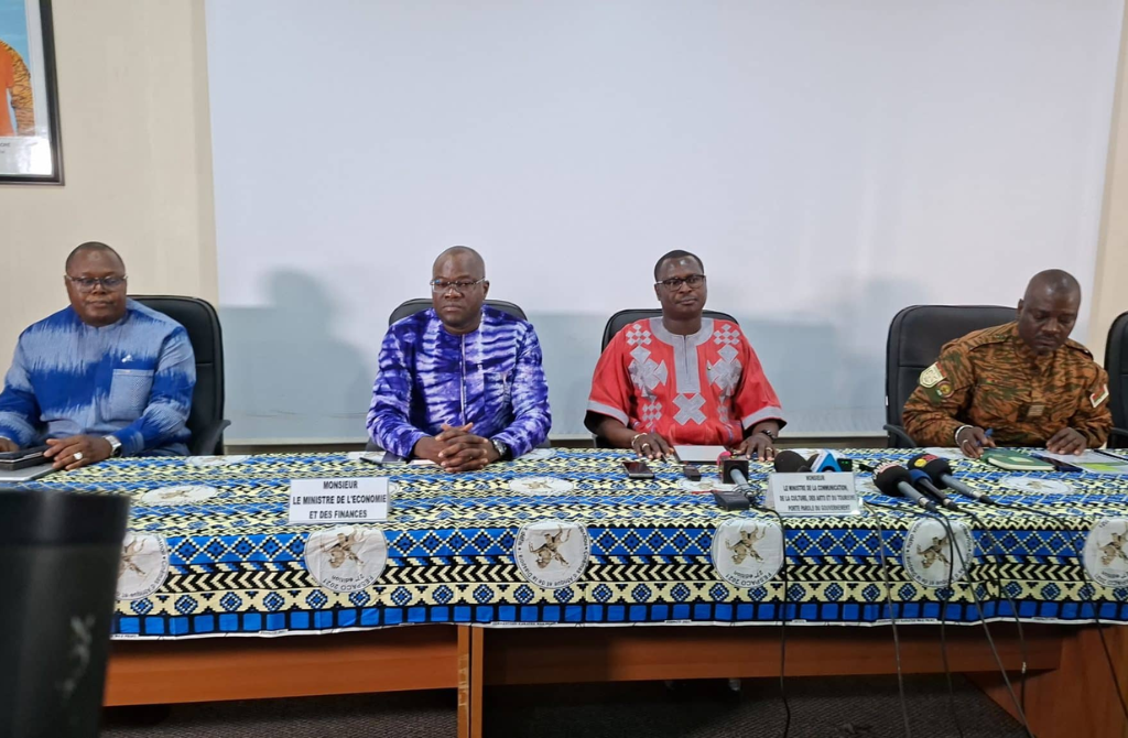 Burkina Faso Fonds de soutient patriotique